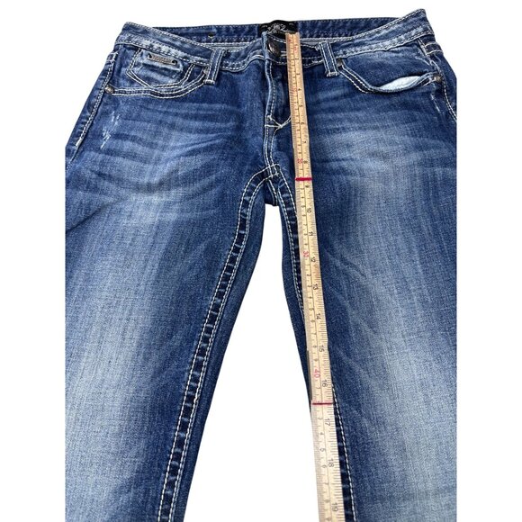 Rebock For Express Boot Cut Jeans Size 6S - Picture 7 of 13